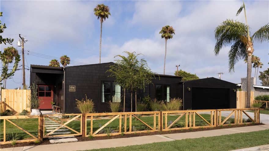 It may look like the pages of Architectural Digest, yet this home is right here in Costa Mesa. Bold, curated, and completely one of a kind. 1714 Labrador has been reimagined from the studs up with a vision that sets it apart from anything the community has ever seen. Every finish tells a story: European walnut flooring, vintage lighting, marble and limestone bathrooms, and Zellige tile that feels effortlessly on trend.



Fully permitted with the City of Costa Mesa, the home blends timeless craftsmanship with a design-forward vibe that radiates style. Solid brass fixtures, a hand-applied plaster fireplace, Marvin windows and French doors, and walnut cabinetry bring richness and texture throughout. The kitchen balances form and function with Thermador appliances, a walnut island, unlacquered brass hardware, and Zia Japanese tile. The pantry feels more like a retreat than storage, beautifully designed and entirely purposeful. Each bathroom is its own showpiece with custom sinks, Kingston solid brass fixtures, smart toilets, and hand-selected stonework.



The outdoor spaces are just as impressive, featuring a spacious backyard with custom hardscape, lush landscaping, and wood burning fire pit perfect for gatherings. The gated front yard adds both style and privacy, creating a welcoming entry.



This is more than a remodel. It is a design statement, a showstopper, and the kind of home buyers dream about but rarely find.