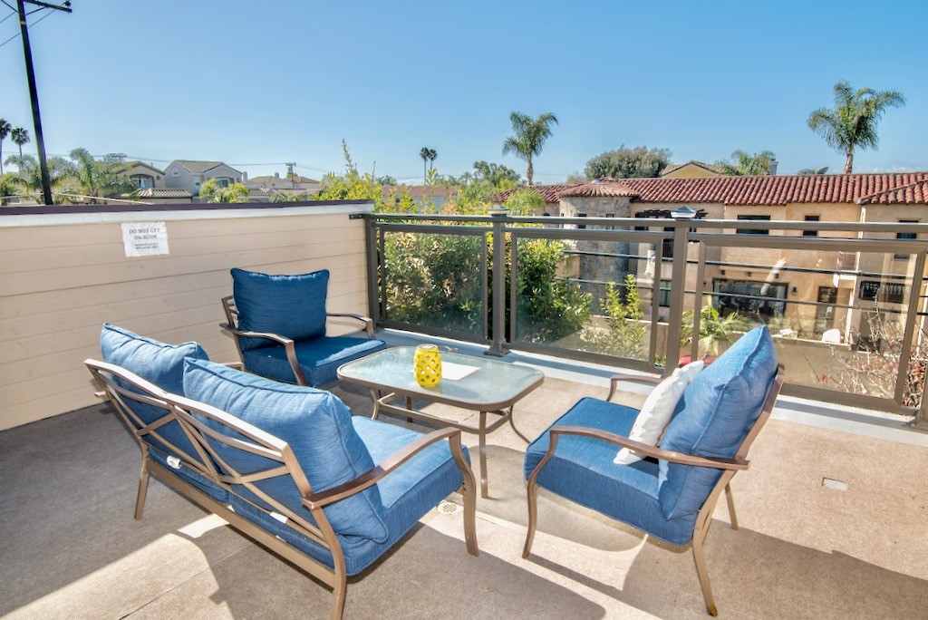 FULLY FURNISHED - FLEXIBLE LEASE!!! Perfect for your fall/winter vacation, corporate rental or in between escrow or remodeling. Centrally located in the highly desirable area of historic downtown, you’re just blocks from the sandy beaches of Surf City, Dog Beach, the HB Pier, Main Street shopping and dining, Pacific City, Lake Park and local’s favorite - HB Corner Market fresh bakery!!! This beautiful NON SMOKING 3 bedroom, 3 bath home features a rare main level bedroom with ensuite bathroom and shower, ceiling fan and flat screen TV. The open floor plan includes a chef’s kitchen with 6-burner stove and griddle, double oven, stainless appliances, granite counters with seating, a spacious living room with cozy sectional couch, vaulted ceilings, ceiling fan, switch-start gas fireplace, 50” flat screen TV and glass doors that open to the front yard complete with dining and lounge area, fire pit, BBQ, ocean breezes and live grass! Upstairs are two additional bedrooms, located at opposite ends for added privacy, with private ensuite bathrooms, vaulted ceilings with ceiling fans and flat screen TV’s. The front bedroom boasts a bonus loft area with two additional queen-sized beds. Off the hallway is the full-sized laundry and inside access to the 3rd-level ROOFTOP DECK! The 2-car garage with room for one behind, in addition to street parking, ensures that parking is stress free too! This move-in ready home comes fully-equipped with everything you'll need to enjoy beach living at its finest!