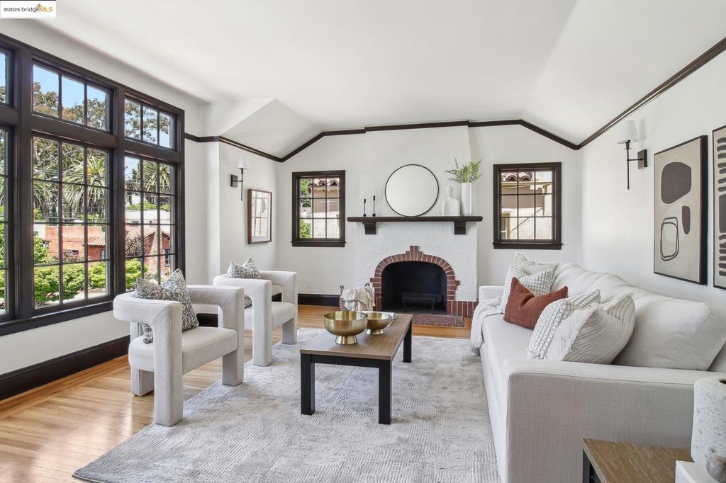 Discover 2900 Sheffield Avenue, a thoughtfully updated 1920s single-level home on a desirable corner lot in the heart of Oakland, offering a rare opportunity to own a spacious residence with timeless charm and modern improvements. With 4 bedrooms, 2 bath, a formal family room, and over 2,100 square feet of living space, this home features freshly refinished hardwood floors, new interior and exterior paint, a remodeled kitchen with contemporary finishes, and newly landscaped outdoor areas perfect for relaxing or entertaining. The generous lot enhances privacy and curb appeal, while the classic architectural details throughout reflect the character of the era. Ideally located near major freeways (I-580 and I-880), the Fruitvale BART station, and surrounded by dynamic neighborhoods like the Fruitvale and Grand Lake Districts, this property also offers easy access to nearby parks including Diamond Park and Peralta Hacienda. Whether you're a first-time buyer, investor, or looking for a place to grow, this is an exceptional opportunity to own a piece of Oakland’s history with convenience and potential.