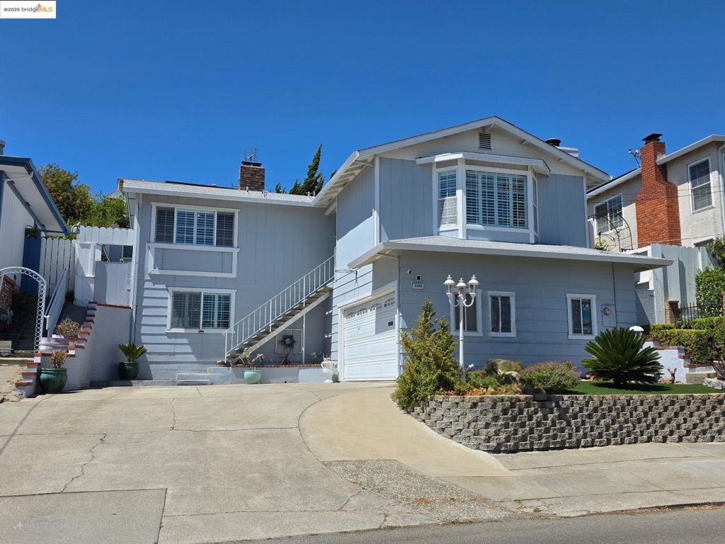 Welcome to 2362 Somerset Ave, a beautifully maintained 3-bedroom, 3-bathroom home in the heart of Castro Valley offering approximately 1821 square feet of living space. This inviting residence features a spacious open-concept living and dining area, an updated kitchen with modern appliances and ample cabinet space, and a private primary suite with its own full bathroom. Each of the three bathrooms has been tastefully updated, and the home's smart layout includes an attached garage, dedicated laundry area, and a low-maintenance backyard. The outdoor space includes three storage sheds for added convenience, plus a grassy area on the upper tier, perfect for relaxing or play. Ideally located near top-rated schools, shopping, dining, BART, and major freeways, this home offers the perfect blend of comfort, utility, and location.