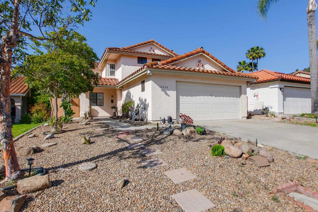 Welcome to this beautifully maintained 4-bedroom, 2.5-bathroom home in the heart of Sabre Springs—where comfort meets convenience in one of San Diego’s most sought-after communities. Step inside to a bright, open layout featuring two generous living areas, a dedicated dining space, and hard surface flooring throughout for a seamless, modern feel. The newly remodeled kitchen is a true centerpiece, showcasing shaker-style cabinetry, oversized quartz countertops, and plenty of space to cook, gather, and entertain. Enjoy peace of mind with thoughtful upgrades that go beyond aesthetics—including rerouted plumbing, roof maintenance, a nearly rebuilt balcony, newer water heater, and more—adding lasting value and functionality. Outdoors, the oversized backyard offers room to relax, play, and harvest from mature fruit trees—an ideal setup for gardening or hosting friends and family. Additional highlights include a two-car garage and a prime location just minutes from trails, shops, eateries, churches, and the MTS Sabre Springs/Penasquitos Transit Station. Located within the award-winning Poway Unified School District. Whether you're planting roots or making your next smart move—this home delivers space, style, and the upgrades that matter most.