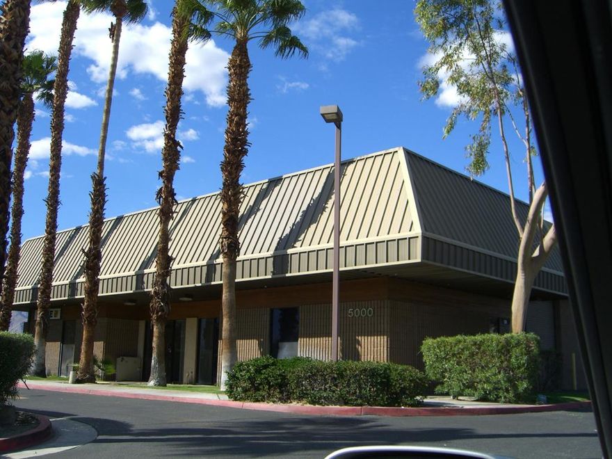 Office/Business Park for Sale comprised of 3 buildings, 5000-5055 E Calle San Raphael. Unleash Your Business Potential and Discover Champion Business Park: Prime Commercial Space in Palm Springs!Located at the northeast corner of E Calle San Rafael and Gene Autry Trail, Champion Business Park offers a rare opportunity to establish your business on Indian lease land. This premier industrial and flex space, just five minutes from downtown Palm Springs, provides cost-effective leasing in a prime location under a secure, long-term ground lease.Perfect for your business, whether you're a Retailer, Automotive Supplier, or Startup, Champion Business Park offers the infrastructure and location to thrive. The Indian lease land structure provides a unique opportunity to establish your business in a high-demand area with long-term security, subject to tribal and BIA regulations.Secure your place in one of Palm Springs' most strategic commercial locations. Indian Lease Land Advantage: Situated on leased tribal land, Champion Business Park offers access to a coveted Palm Springs location at a lower upfront cost compared to fee-simple properties, with long-term lease terms ensuring stability for your business operations.Strategic Location: Zoned M1, the property is minutes from Freeway 111, providing seamless connectivity for clients and suppliers in a vibrant commercial hub.Versatile Building Features: The 3-Building 38,263 SF industrial warehouse on a 2.12-acre lot offers ample space for operations, parking, and potential expansionThriving Business Environment: Palm Springs' dynamic economy supports diverse industries, from retail to automotive. Nearby attractions like Indian Canyons, VillageFest, and the Santa Rosa Mountains enhance the area's appeal.Cost-Effective Leasing: Benefit from the affordability of Indian lease land, with competitive rates and flexible terms (utilities and certain services excluded).Prime Accessibility: Just minutes from downtown Palm Springs and major highways, ensuring convenience for staff and clients.Cultural & Economic Synergy: Operate in a location rich with cultural significance, supported by the Palm Springs Chamber of Commerce for networking and growth opportunities.