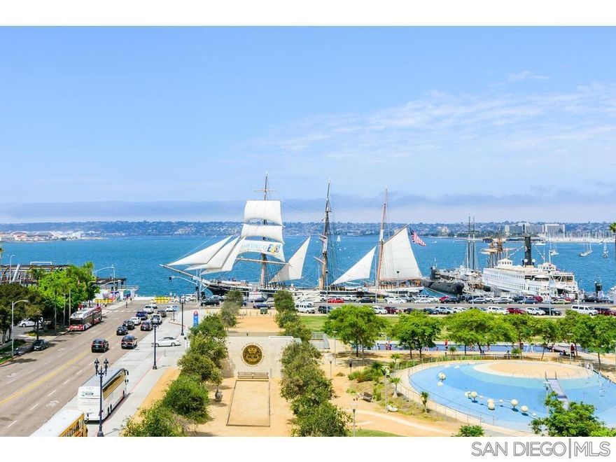 Available soon! This home provides incredible unobstructed sunset & ocean views from the 7th floor! Highly upgraded, west facing residence. This one-of-a-kind location provides picturesque views centered over the Star of India. With a coveted single-level floor-plan, double master suites, large private balcony this home has it all! Premium side by side parking.