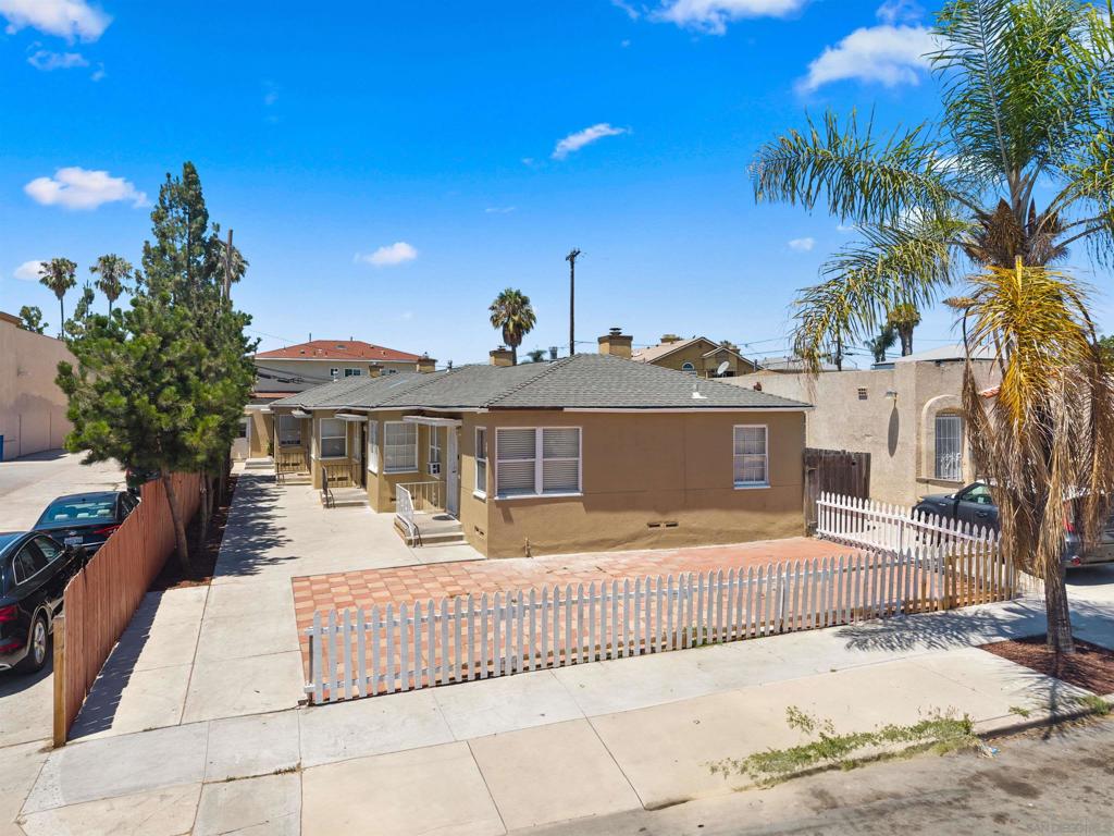 Located in the heart of Normal Heights, this well-positioned fourplex offers a rare combination of current cash flow and long-term upside in one of San Diego’s most desirable rental submarkets. The property consists of four 1-bedroom,1-bathroom units, along with four single-car garages at the rear of the lot. The garages provide flexibility for additional income through parking rentals or future ADU conversions, subject to city approval. With in-place rents generating $7,180 per month, this asset offers immediate cash flow and clear upside through unit renovations and rent growth. Located in a supply-constrained, high-demand submarket, it offers a rare blend of stability, value-add potential, and long-term investment appeal. Situated on a spacious 6,261 square foot parcel, the density of the lot is currently at a 6.5 FAR in Tier 3 of the Complete Communities Ordinance of San Diego County. This allows for significant redevelopment potential to maximize the allotted space in one of metro San Diego's most rapidly appreciating submarkets. Normal Heights remains one of San Diego’s most walkable and in-demand neighborhoods, known for its eclectic charm, strong tenant demand, and close proximity to coffee shops, restaurants, bars, and freeway access. This location consistently draws quality tenants, adding another layer of confidence to any investment strategy.