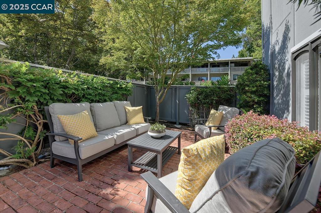 Discover a rare blend of sophistication and serenity in this beautifully remodeled level-in Carmel model that has been designed for effortless indoor-outdoor living. The home is tucked away in a private setting yet just a short stroll to many of Rossmoor’s world-class amenities Charming open concept floorplan with combined living room, dining room, kitchen giving you that highly sought after great room appeal. The home offers lots of custom designer upgrades throughout that have been done to perfection with quality craftsmanship & materials. The list of appointed details is endless. This is the home you have been waiting for~simply feels & looks wonderful!!!