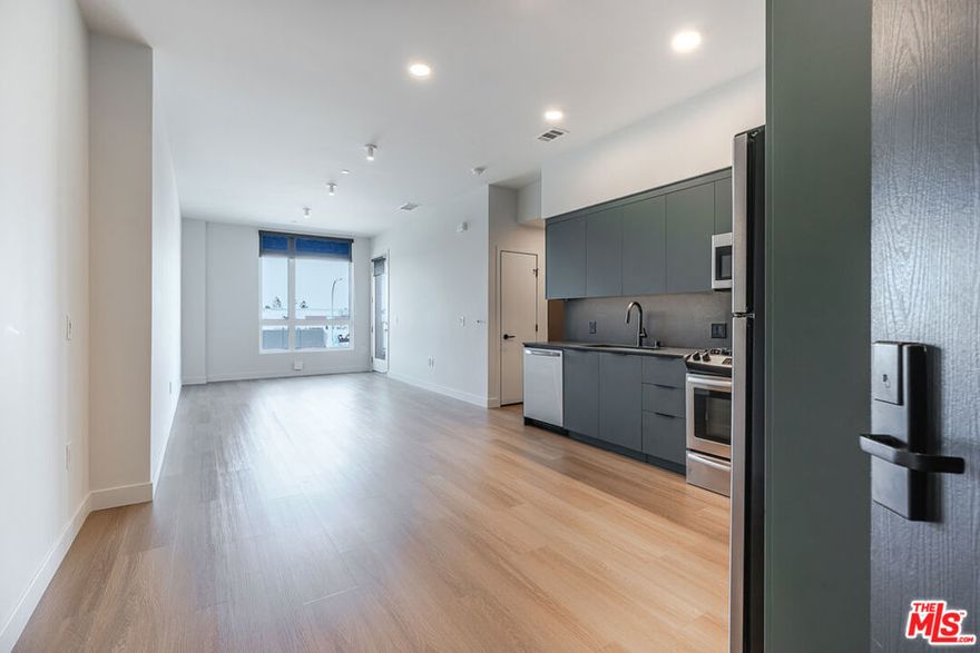 Welcome to Cobalt, located in the hear of Culver City! Adjacent to Sony Studios and just walking distance to the wonderful restaurants and shops that Downtown Culver City has to offer. This newly renovated 2x2 apartment is located on the 2nd floor, with Western views. This spacious layout has an L-shaped kitchen, with stainless steel appliances, that opens into the living room. This layout has a balcony off of the living room and one of the bedrooms. Built-in closet systems, In-unit washer/dryer and recessed lighting make for ease of living. Amenities include a resort-style pool and jacuzzi located in a relaxing courtyard, a modern fitness center with indoor and outdoor workout space, a clubhouse lounge, and 2 rooftop decks. Parking is $150/month for a single space, or $250 for tandem. Residents cover all utilities and internet. Contact us today!