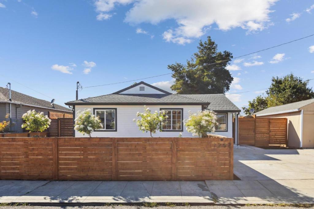 Set on a quiet street in East Palo Alto, this 3-bedroom, 2-bath home has been thoughtfully remodeled to support both comfort and functionality. The single-level floor plan includes a well-appointed kitchen, updated bathrooms, and spacious living areas designed for everyday living and easy entertaining. Outdoors, the backyard is an idyllic retreat with a meticulously planned vegetable garden, mature fruit trees, and thriving David Austin roses, offering a rare combination of beauty and productivity in a peaceful setting. Conveniently located with easy access to major commuter routes, Meta, Amazon, Stanford University, and Downtown Palo Alto. Nearby parks, schools, and shopping, including the new Mega Mart, add to the homes central and connected setting. Possible school transfer available through the Tinsley Voluntary Transfer Program - Buyer to verify eligibility.