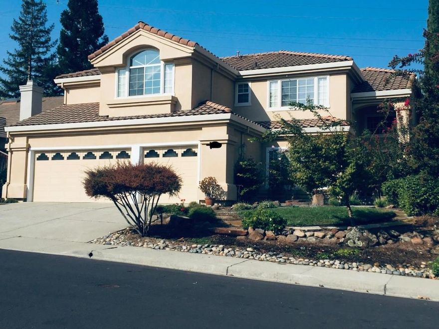 Beautiful House located in a highly prestigious neighborhood in Danville.  This spacious home boasts 4 big bedrooms plus large office room.   3 full bathrooms, a large living room, family room, dining room, updated kitchen with granite counters, nook, inside laundry room, 3 car attached garage, outdoor patio, community pool, jacuzzi and park.   Downstairs bedroom and full bathrooms ideal for guests.   The house is close to restraunts, grocery stores and parks.  House comes with access to a nice neighborhood pool and jacuzzi.      No pets or smoking allowed.