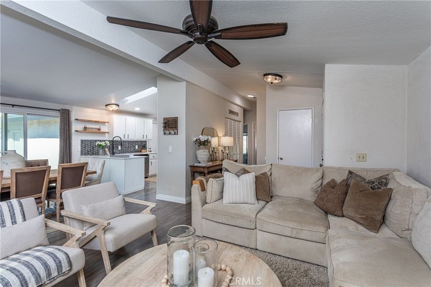Discover the perfect balance of comfort and community in this vibrant lifestyle home. This inviting 3-bedroom, 2-bath residence spans 1,392 sq. ft. with a thoughtful layout designed for style and functionality.



Step inside to a bright, open living area that flows seamlessly into the dining room and kitchen—ideal for both everyday living and entertaining. The well-appointed kitchen features ample counter space, modern appliances, and generous storage.



The primary suite offers a peaceful retreat with a newly updated private bath, while two additional bedrooms and a second full bathroom provide flexibility for family, guests, or a home office.

Set on a 6,130 sq. ft. lot, the spacious backyard feels like a private oasis—perfect for outdoor dining, gardening, or simply relaxing in the sun.



Residents enjoy access to excellent community amenities, including a pool, spa, gym, clubhouse, RV PARKING and security services. With Castaic Lake and local shops and restaurants just minutes away, recreation and convenience are always close at hand.



Don’t miss the opportunity to make this move-in ready gem your next home.