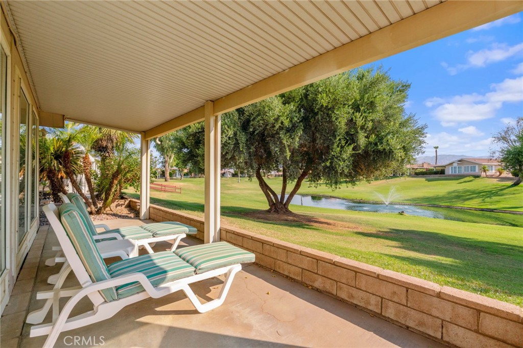 Spacious 2BD/2BA home in Ivey Ranch with over 2,000 sq ft of living space and stunning panoramic views of the golf course, pond, and Chocolate Mountains. This well-maintained home features high ceilings, an open floor plan, a cozy fireplace, and a large kitchen perfect for entertaining. Enjoy indoor-outdoor living with covered patios, mature landscaping, and a private spa. Includes central A/C, attached garage, and all major appliances. Located in a 55+ gated golf community with pools, clubhouse, and more. Don’t miss this move-in ready desert retreat!