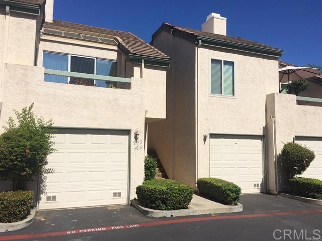 Don't miss out on this private, spacious, light and bright, 1 bedroom, 1 bath townhome in the highly desirable Villa Colina complex. Cozy fireplace in the living room, dining room, central air conditioning, cathedral ceilings, 2 car garage, New washer and dryer, new carpet and paint, lots of windows and ample storage space. Great complex amenities including pool and spa. In a premium location close to parks, shops and very easy freeway access. Complex is very well maintained. You'll be happy to call it home.