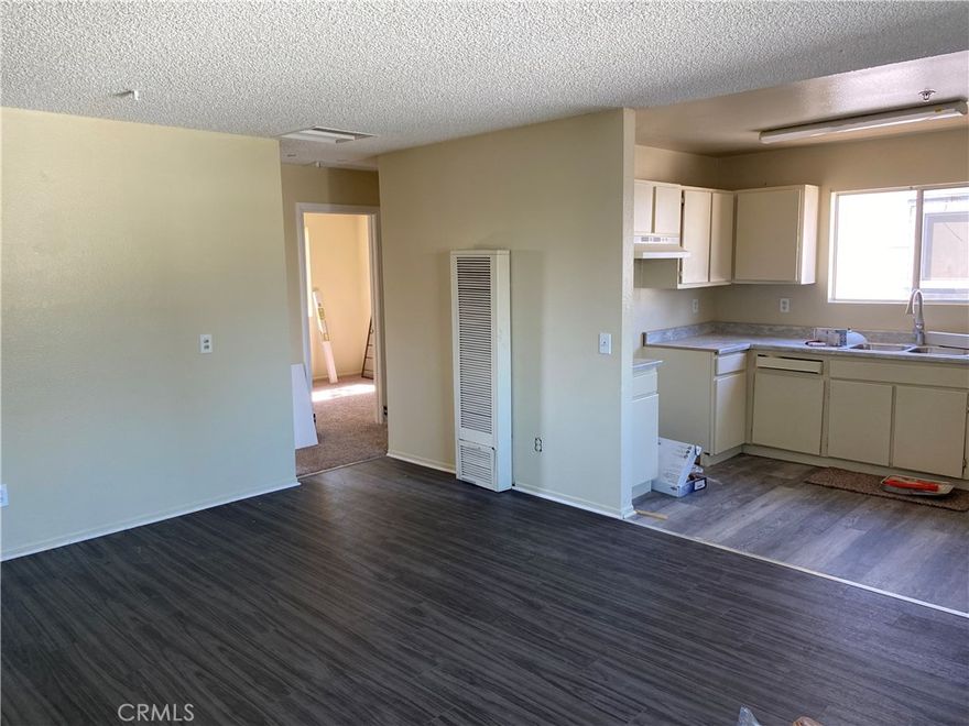 New Mego School prek-12 at end of street! Close to Stater Brothers- Amazon- Burlington- 10 & 215 Freeways 

$1600 Newly remodeled upstairs Corner Apt. 2 bed 1 bath Apartment. New countertops, paint, interior and exterior doors, new vanity, new sinks and faucets.

New flooring. $1600 Deposit. 

 No pets, No evictions. Laundry on site. 

Se habla espanol 

909-717-1987