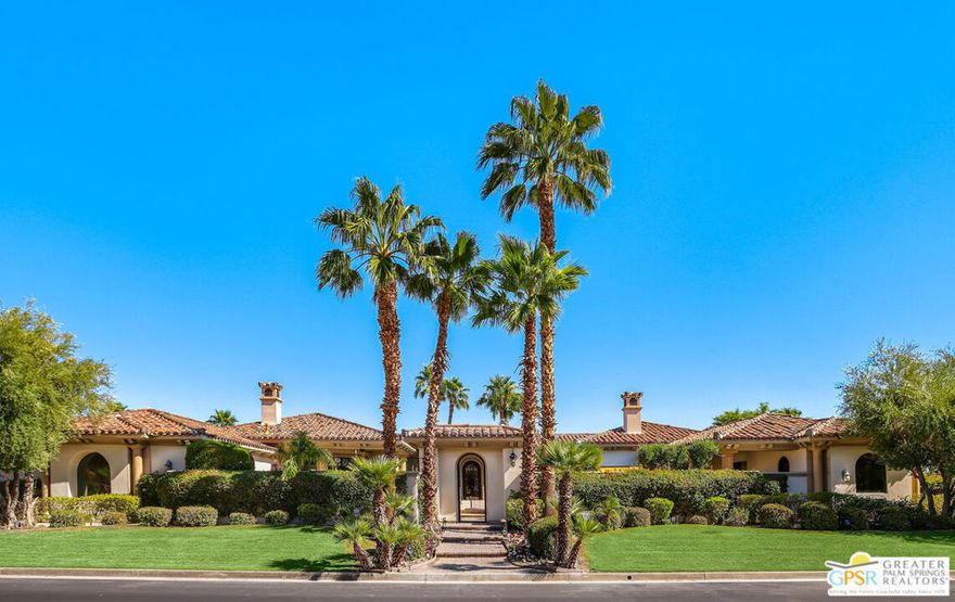 Phenomenal custom built Tuscan estate in sought after Lion's Gate exudes elegance, style, drama and panache. This sophisticated yet very comfortable home offers extreme privacy both indoors and out with fantastic seperation of all bedroom suites.  A gated entry pressents an amazing pool with an incredible walk-bridge to the polished front entrance.  Indoors, you will be greated with soaring ceilings, incredible cusom mouldings, stunning flooring  with inlays & baseboards, custom fabricated window coverings and garden views from nearly every window.  The oversized chef's kitchen is outfitted with the finest of  culinary equipment and opens to the amazing bar that can seat up to 9 and the large family room which opens to the front and rear yards. In addition to the lavish Master suite which has an attached office/exercise room, there is a private casita with a living room, bedroom and lavish bath.  2 additional en-suite bedrooms and a seperate media room.  Outdoors there are numerous gathering areas both covered and uncovered for large groups of family and friends.  a 3 car garage, custom patios with pavers, built-in outdoor chef's station.  This handsomely appointed residence is stunning in every aspect and is competitively/attractively priced.