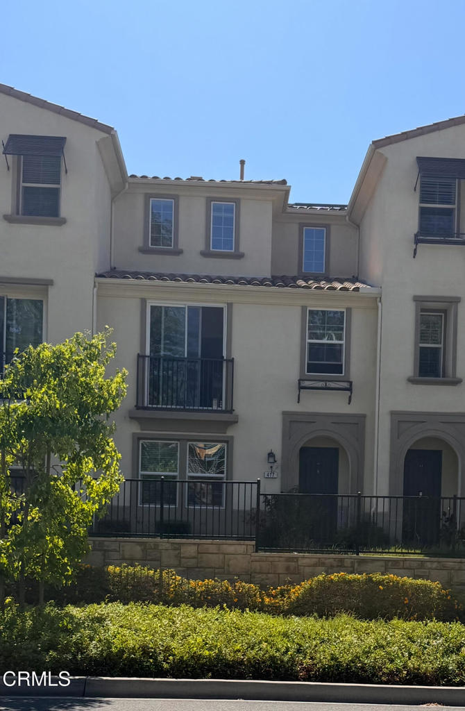 Pictures will be uploaded on July/08/25.Modern 3-Bedroom Townhome with Dual Primary Suites, Solar Panels, HOA Amenities & Top-Rated SchoolsWelcome to 417 Camino Ruiz, a spacious and beautifully maintained tri-level townhome located in the highly desirable Teso Robles community of Camarillo. Built in 2018, this 3-bedroom, 3.5-bath home offers nearly 1,900 sqft of bright, open living space with modern upgrades throughout.The thoughtfully designed floor plan includes two primary-style bedrooms, each with an ensuite bathroom and walk-in closet, ideal for multi-generational living or added privacy. A third bedroom with a full bath is located on its own level, along with a convenient half bath for guests.Recent updates include a new refrigerator, new washer and dryer, dishwasher, built-in microwave, a compact second fridge in the garage, and solar panels included, offering energy-efficient living. The interior will be freshly painted prior to move-in, and optional furnishings such as a bed may be included upon request.Enjoy access to resort-style HOA amenities including an oversized spa, BBQ area, private dog park, playground, and a recreation center with open gathering space. The home is conveniently located just a short walk to Roxy Stadium 11, local restaurants, shops, parks, and offers easy access to the 101 freeway.Served by top-rated schools: La Mariposa Elementary, Las Colinas Middle School, and Adolfo Camarillo High School.This move-in ready home combines modern comfort, energy savings, community perks, and a prime location in one of Camarillo's most sought-after neighborhoods.