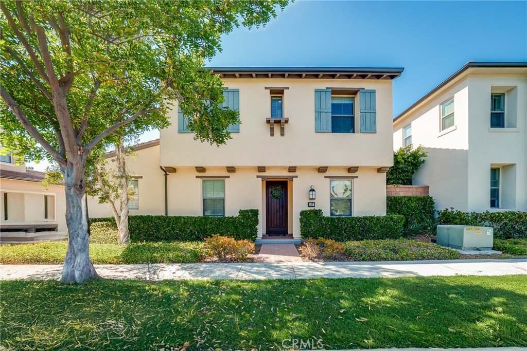Located in the heart of Eastwood Village, this beautiful detached house features 3 Bedrooms plus a Den/Office, which can be easily converted into the 4th bedroom, 2.5 Bathrooms, and attached 2 car garage. Downstairs master suite comes with an open view into the backyard and boasts a walk-in closet, a spa-inspired bathroom with dual vanities, a soaking tub, and a walk-in shower. With its open layout, the spacious family room and extra-large dining room make a great space for family gatherings. Fully upgraded gourmet kitchen features island, granite counter tops and wrap around back splash, stainless steel appliances include 5 burner gas cook-top, oven, microwave and dish washer. A sliding glass door leads to the backyard oasis with paver and lush plants that is perfect for kids or friends to enjoy the outdoor living. The powder room for guests and the laundry room complete the first floor. The second floor features two spacious bright bedrooms and a shared bathroom. Close proximity to community parks, association pool, playground, tennis courts, BBQ, club house and Jeffery Open Space Trail. With its location in the Irvine Unified School District, close proximity to shopping and near major freeways, this property will be a new dream come true!