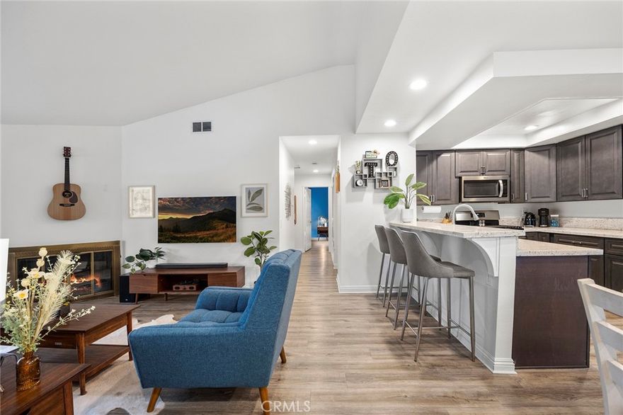 Welcome to your new home where value meets vibe in the heart of Yorba Linda! This 3-bedroom, 2-bath condo is the kind of rare find that checks every box—and then some. This beauty  offers the perfect blend of comfort, convenience, and serious value. It’s the best-priced 3-bedroom in the area—and it’s packed with perks!
Step into a light-filled living space with vaulted ceilings, fresh upgrades, and a cozy fireplace that says “stay awhile.” The enclosed patio just off the living room is ideal for relaxing, dining al fresco, or creating your own little outdoor oasis—private, peaceful, and perfect for SoCal living.
The kitchen is truly the heart of this home and a total entertainer's dream, designed for both effortless entertaining and slow, easy Sunday mornings. With ample counter space, stainless steel appliances, and a layout that keeps everyone connected, it's where great meals and even better memories are made. Let your inner chef come out and the gatherings of friends and family begin!
The primary suite is a peaceful escape, while two additional bedrooms give you all the flexibility—guest room, office, nursery, you name it. Plus, you get a TWO-car garage, in-unit laundry, and access to a serene, well-maintained community with a pool and spa.Commuters, rejoice! You’re just minutes from nearby train stations, making the daily grind a little smoother—whether you're headed to LA, OC, or anywhere in between. And with top-rated schools, parks, trails, and shops all around, this location is as convenient as it is charming. Oh...PS... this has a 2 car garage too!And the location? It doesn’t get better:
 **Steps from the pool, spa, playground, and sand volleyball court
 **Peaceful, park-like setting with lush landscaping
 **Close to commuter train stations—perfect for daily travel
 **Near shopping, trails, and top-rated schools 5814 Old Village Rd, Yorba Linda, CA
 3 Beds | 2 Baths | 2-Car Garage | End Unit
 Best value 3-bedroom in townThis is your chance to grab a gorgeous, move-in-ready home in a prime location at an unbeatable price. Don’t let it slip away—come see it today!