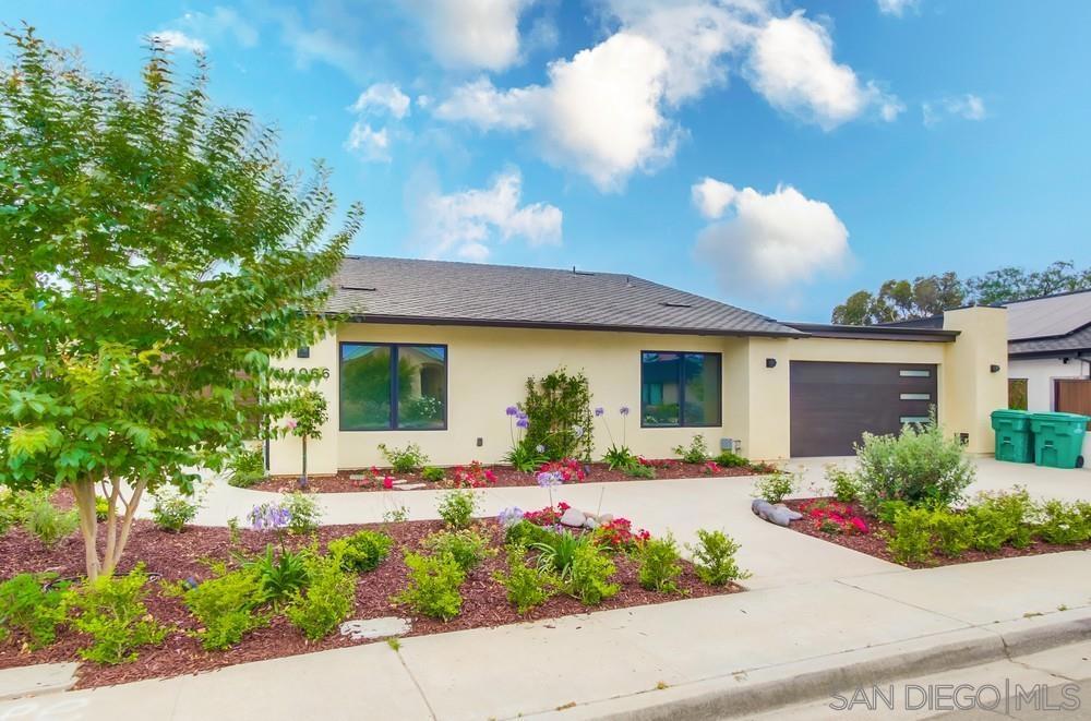 Brand new, never-lived-in ocean view home in the heart of Del Mar. This fully renovated single-level 4BR/2.5BA residence features high-end finishes throughout, including a Thermador range, Miele oven, waterfall kitchen island, custom soft-close cabinets, built-in closets, and custom tile flooring. Enjoy seamless indoor-outdoor living with a built-in BBQ, beverage fridge, firepit, and two-way fireplace—all with stunning ocean views. Spa-like primary suite with soaking tub, rainfall shower, and floor-to-ceiling tile. Two-car garage with epoxy floors. Walk to the beach, shops, and top-rated Del Mar schools. A rare opportunity for luxury coastal living.