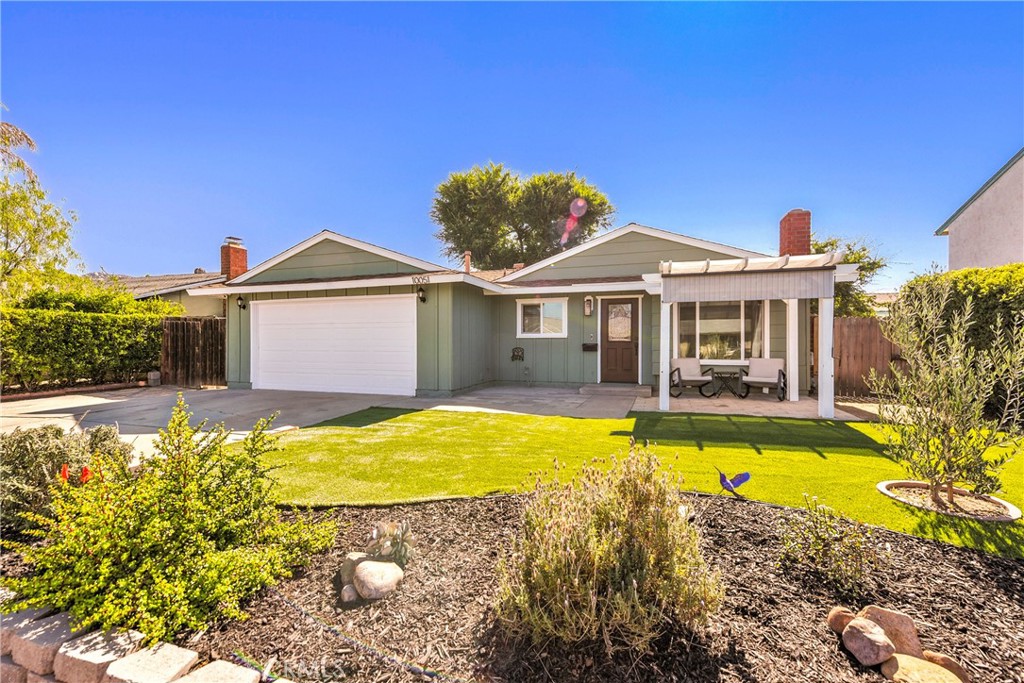 Welcome to this beautifully upgraded 3-bedroom, 2-bathroom home in the heart of Santee. From the moment you step inside, you’ll notice how the open floor plan flows effortlessly. The living room has been reimagined: the step-down is gone, walls have been removed, and the entire space opens into a fully remodeled kitchen (2023) featuring clean lines, modern finishes, and a layout made for entertaining. Nearly every major system has been updated for comfort and efficiency. In 2022, the sellers installed 16 FULLY PAID Enphase IQ8PLUS solar panels (no lease) and upgraded the electrical panel a $30k+ investment. That same year, every window and sliding glass door was replaced, a whole-house green energy fan was added, and in 2024, a new HVAC system with Nest thermostat was installed. The bedrooms have been refreshed with dimmable recessed lighting, ceiling fans, and mirrored closet doors in the primary suite. The primary bathroom was remodeled in 2021, and the garage has been enhanced with new storage cabinetry, upgraded electrical, and a new door. Outside, enjoy a spacious backyard with an extended concrete pad, a custom-built pergola, and a mature Chinese elm offering shade and privacy. The front yard has been fully improved with new plants, pergola, sunshade and synthetic turf. This home has plenty of parking including the gated RV parking area. Every detail has been considered from function to finish. This home is close to everything from shopping to every outdoor activity you could imagine and with over $90,000+ in recent improvements, this home is not just move-in ready.. it’s future-ready. If you've been searching for a home where all the work has been done, this is the one.