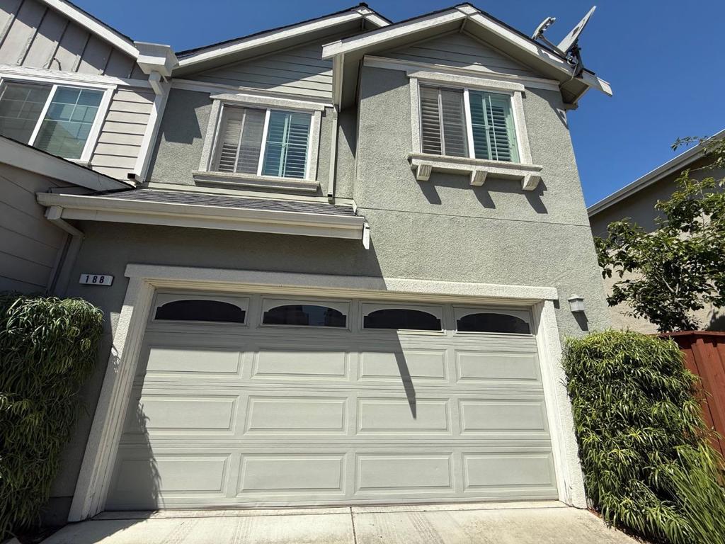 A beautiful and gorgeous townhome in this quiet and safe community, built in 2007, features 1679 living sqft with upstairs 3 bedrooms, a loft, 2 bathrooms and a laundry room. The living room downstairs leads to a cozy and private backyard for your morning coffee and also a bathroom on the 1st floor. Many big windows with elegant plantation shutters bring in abundant natural light. The specious kitchen has plenty cabinets and counter space. Huge master bedroom offers a walk-in closet and a sizable bathroom with dual sinks. New interior paint and beautiful new flooring on the 2nd floor and staircase. No carpet in the entire house. 9" ceiling downstairs. Huge 2-car garage offers very nice shelves for storage and a sink. Close to schools, parks, shops, outlets, highway...HOA only $245/Mo.
