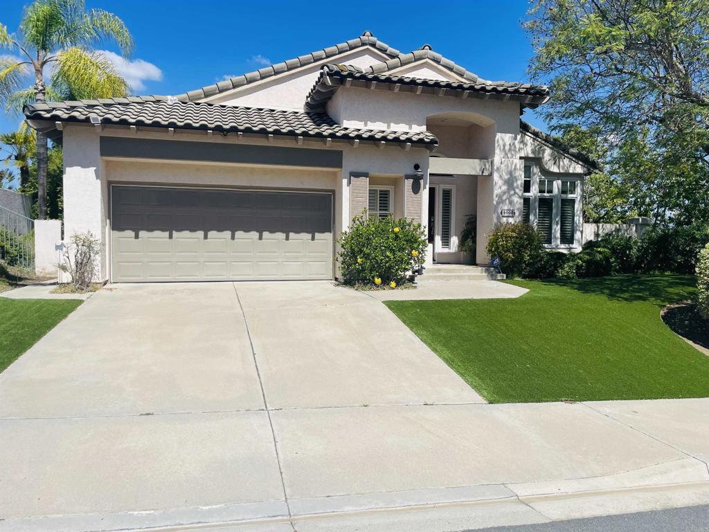 Welcome to this beautiful single-story home located in the highly desirable Vineyard Estates community of South Escondido. Nestled among rolling vineyards, golf courses, and just minutes from the world-famous Safari Park, this residence offers the perfect blend of convenience and tranquility. Enjoy stunning mountain views right from your backyard and a meticulously maintained landscape that enhances the home’s curb appeal. Step inside to find warm wooden floors throughout the main living areas, an updated HVAC system, and a newer roof—ensuring comfort and peace of mind for years to come. With its spacious single-level layout and serene setting, this home is ideal for those seeking both charm and practicality in one of Escondido’s most sought-after neighborhoods.