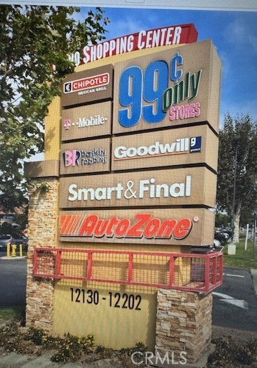 Welcome to one of the premier and busiest shopping center locations in Chino. Just off the 60 Freeway and Central Ave.
Busy shopping center with long and reputable businesses such as Smart & Final, Starbucks, T Mobil, Denny's, Chipotle, Auto Zone and more in this 63727 Sq/Ft
center. Total of 16,084 Sq/Ft with 22 ft. ceilings asking $1.09 per sq.ft. per month with NNN charges of $1.05 per sq.ft per month.
The space can be divided to 8,000 sq.ft. at $ 1.29 per sq.ft per month + NNN