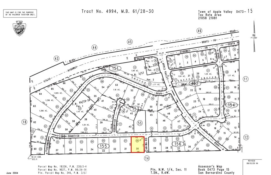 Remarkable Opportunity for sale. ±0.76 Acres of vacant land, Zoned Multi-Family, on Quantico Road in Beautiful Apple Valley, California. APN: 0473-155-08.
Located just 90 miles from Los Angeles and 190 miles to Las Vegas is the beautiful and rapidly-developing high desert community of Apple Valley, California.
This is your opportunity to own approximately 3/4 of an acre of land zoned multi-family in a prime area of Apple Valley just minutes from a Starbucks, multiple restaurants, a medical center and shopping and just 7 miles from the city of Victorville.
For less than the cost of land to build one home in Los Angeles, you have the opportunity to build up to 14 apartment units. Water, electricity and gas are right at the street!
Unlimited potential on a rare corner lot only about 10 blocks from Highway 18 and only a few miles to Highway 15. Perfect for commuters!
Beautiful Apple Valley is one of the last few affordable building locations in Southern California and it is rapidly being developed.
Buyer to verify all information contained herein. Agent and their representatives are not responsible for the accuracy of these claims