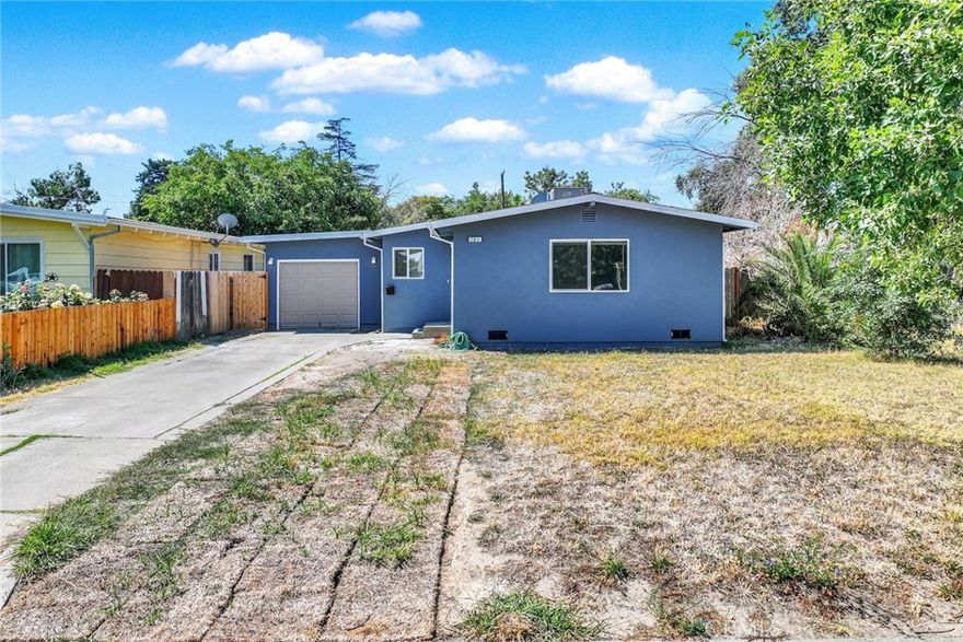 HERE SHE IS AND WHAT A BEAUTY!! IF YOU ARE READY FOR A MOVE IN READY HOME THAT IS IN TOWN, LOOK NO FURTHER! THIS DARLING GEM HAS RECENTLY BEEN FULLY REMODELED. WELCOMED BY A GREAT SIZED LIVING ROOM WITH RECESSED LIGHTING, NEW VINYL PLANKED FLOORING THROUGH OUT. THE SELLER INSTALLED VINYL CLAD WINDOWS ALL THE WAY AROUND. THE KITCHEN IS A BEAUTIFUL GALLEY STYLE KITCHEN WITH DINING AREA FEATURING ALL NEW SOFT CLOSE CUSTOM CABINETRY.  GRANITE COUNTER TOPS THAT ARE GORGEOUS ALONG WITH STAINLESS STEEL APPLIANCES. THE BATHROOM HAS ALSO BEEN RENOVATED WITH A NEW VANITY AND SHOWER-TUB COMBO. ALL OF THE LIGHT FIXTURES, DOORS AND CEILING FANS ARE NEW AS WELL. THE SELLER ADDED NEW PLUMBING AND ELECTRIC WITH A NEW 200 AMP PANEL. NEWER PAINT INSIDE AND OUT. OUTSIDE YOU HAVE A LARGE BACK YARD THAT IS FULLY FENCED WITH PLENTY OF ROOM FOR ENTERTAINMENT AND YOUR FUR BABIES. LOCATED JUST DOWN THE STREET FROM THE PARK AND CLOSE TO ALL AMMENITIES. THIS ONE HAS IT ALL AND READY TO CALL HOME.