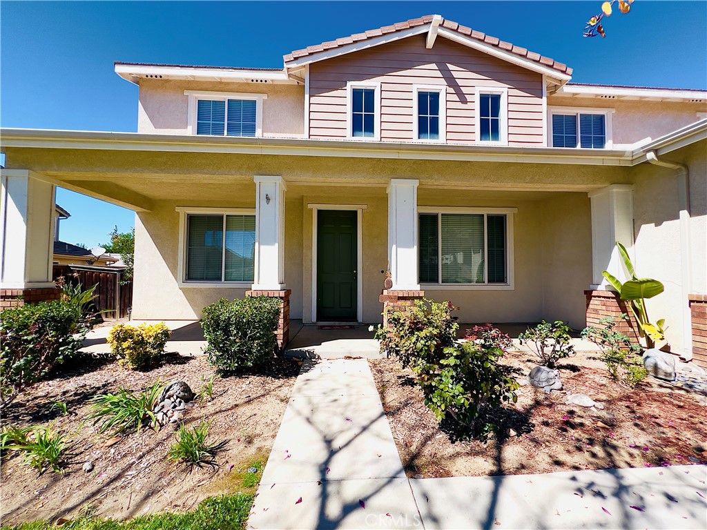 GORGEOUS 2-STORY HOME LOCATED IN THE PRESTIGIOUS "VICTORIA GROVE" GATED COMMUNITY. HOUSE HAS 5 BEDROOMS, 4 BATHS & A HUGE OFFICE/BONUS ROOM DOWNSTAIRS. THE FEATURES INCLUDE BEVERAGE COOLER, RECESSED LIGHTING, CEILING FANS, DOUBLE PANE WINDOWS, NEW INTERIOR PAINT AND NEW FLOORING IN MOST AREAS OF THE HOUSE. THIS OPEN FLOOR PLAN OFFERS LIVING ROOM WITH CATHEDRAL-VAULTED CEILING, FAMILY ROOM WITH FIREPLACE, BUILT-IN CABINET & SPEAKERS, FORMAL DINING ROOM, OFFICE WITH BUILT-IN BOOKSHELVES. THE GOURMET KITCHEN COMES WITH GRANITE COUNTER TOPS, WALK-IN PANTRY, DOUBLE OVEN, DISHWASHER, STAINLESS STEEL MICROWAVE AND DUAL SINKS. SPACIOUS MASTER BEDROOM HAS SEPARATED HIS & HERS WALK-IN CLOSETS, AND LARGE MASTER BATHROOM HAS DOUBLE VANITY, ROMAN TUB & SEPARATE SHOWER. HUGE BACKYARD IS LANDSCAPED WITH LARGE PATIO SLAB & LOTS OF MATURE FRUIT TREES. 4-CAR TANDEM GARAGE WITH DIRECT INTERIOR ACCESS. THE COMMUNITY AMENITIES INCLUDE TWO TOT-PARKS, SPORTS FIELD, BASEBALL DIAMOND, BASEBALL COURT, POOL/SPA, BBQ/PICNIC AREA & SECURITY PATROL. THE OUTSTANDING LAKE MATHEWS ELEMENTARY SCHOOL IS LOCATED RIGHT AT THE ENTRANCE OF THE COMMUNITY. CLOSE TO LA SIERRA UNIVERSITY, TYLER MALL, THEATERS, SHOPPING CENTERS & SUPER MARKETS. CONVENIENT ACCESS TO METRO LINK STATION AND 91, 15 & 71 FREEWAYS