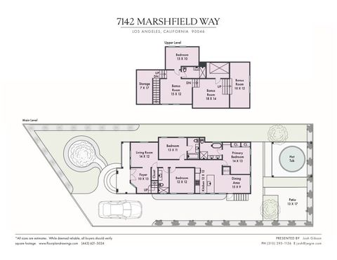 Tiny photo for 7142 Marshfield Way, Los Angeles, CA 90046 (MLS # SB25169627)