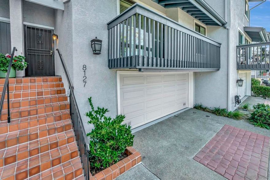Beautifully Renovated Townhome in Premier La Jolla Village Location! Welcome to this stunningly updated 3-bedroom, 2.5-bath townhome located in one of the most sought-after complexes in La Jolla Village. This spacious and stylish home offers the perfect blend of comfort, function, and convenience. Step inside to a welcoming & spacious open layout, featuring plantation shutters, newer dual-pane windows & sliders. The updated kitchen boasts a breakfast bar perfect for casual dining, while the adjacent dining room is ideal for entertaining. A main-level powder room adds to the convenience. Upstairs, you'll find three generously sized bedrooms, including a tranquil primary & ensuite bathroom. Enjoy the peaceful ambiance of the large private back patio—perfect for outdoor dining or relaxing in the La Jolla sunshine. Additional highlights include a 2-car garage with built-in storage, and easy access to UCSD, I-5, local beaches, UTC, dining, shopping, and more. Don't miss this rare opportunity to own a turn-key home in one of La Jolla's best communities!