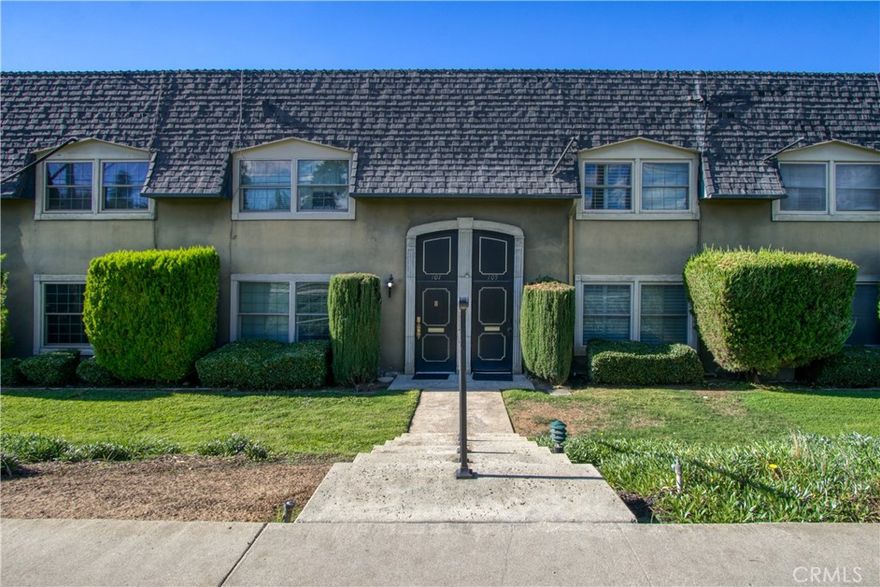 Nicely maintained 3 bedroom, 2.5 bath townhome for rent in lovely Redlands area.  Home is conveniently close to shopping and dining establishments.  All bedrooms are upstairs.  Primary bedroom is spacious, with carpeted flooring, and has en-suite primary bathroom with shower.  2nd and 3rd bedrooms upstairs also feature carpeted flooring and awnings over windows for additional shade and cooling from the sun.  Upstairs guest bathroom features a tub/shower combo.  Upstairs hallway features built-in cabinets for extra storage.  Stairs are carpeted as well.  Downstairs features a half bathroom with a toilet and sink.  Hallway has tucked away washer and dryer in the laundry area.  Living room is massive with tiled floors.  Dining room and kitchen area is also tiled and has glass slider door to access enclosed and covered back patio area.  Kitchen features stainless steel double-tub sink, fridge, stove/oven, dishwasher, and plenty of cabinet space for storage.  Dining room with additional shelving and storage for smaller appliances, like the included free-standing microwave and toaster oven.  Community features refreshing swimming pool and lush green areas.  Included are 2 covered carport parking spots, water, sewer, and trash.  Tenant pays electricity and internet.