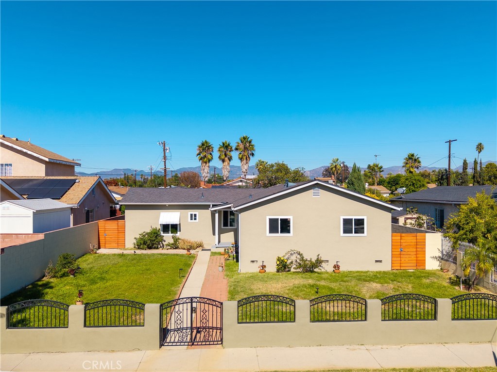 Fabulous 5 bed/2 bath home located in a highly desirable neighborhood in North Hollywood. This exquisite home offers a very versatile floor plan that could be lived in as one large home or as two separate units that are 3 bed/1 bath and 2 bed/1 bath, with each having their own backyard space. This setup would be perfect for multi-generational living or as a rental for additional income. The home features gleaming hardwood floors as well as a remodeled bathroom with a newer vanity showcasing dual sinks and a custom tile shower. There are numerous high end upgrades throughout including a newer presidential roof, new Lennox A/C & Heat, newer windows, newer electrical panel, newer solar panels, new insulation in the walls & attic and new interior & exterior paint. The huge lot boasts 7,501 sq ft and offers the space to potentially add an ADU if so desired. Easy access to the 170 freeway as well as local shops and restaurants.