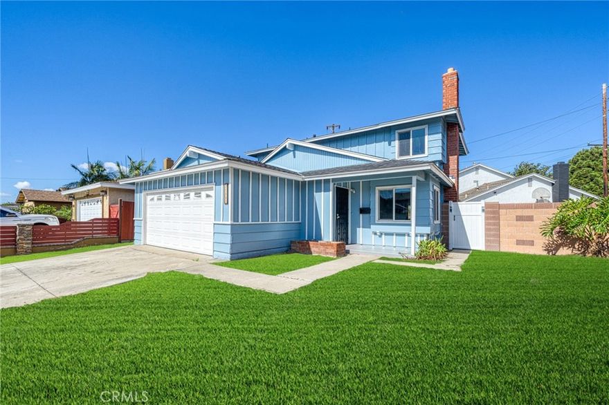 Welcome to 21992 Acarus Ave – a fully remodeled 4-bedroom, 2-bath gem in the up-and-coming city of Carson. Stylishly updated inside and out, this home offers an open floor plan with new luxury vinyl flooring, a modern kitchen with quartz countertops, custom cabinetry, and stainless steel appliances, plus two beautifully redesigned bathrooms with sleek finishes and a brand new roof. All four bedrooms are generously sized, giving you the flexibility for family, guests, or a home office. 1 bedroom and bathroom located on the bottom floor which is perfect for in-law quarters. Step outside and you’ll find a spacious backyard — a true blank canvas with endless potential, from creating your dream outdoor retreat to building an ADU for additional income or multi-generational living. Carson has been steadily transforming with new construction communities, retail development, and infrastructure improvements. With the 2028 Olympics events being hosted nearby, the city is positioned for even more recognition and growth. Centrally located with convenient access to schools, shops, dining, and key freeways, this home represents not only a lifestyle upgrade but also a forward-looking investment. Don’t miss your chance to own a turnkey home in one of LA’s most promising markets.