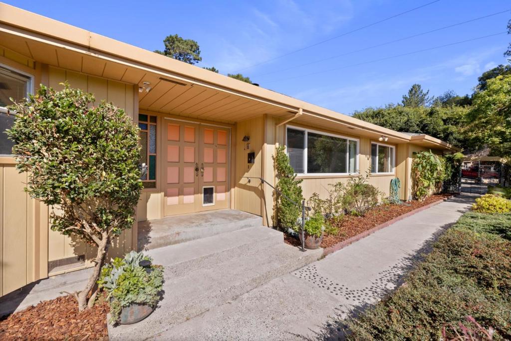 Welcome to this inviting 4-bedroom, 2.5 bathroom home in the desirable city of Aptos. Spanning 1,772 square feet, this property sits on a generous lot of over 74,000 square feet with amazing orchard that includes avocado, plums, oranges, and more. The kitchen seamlessly connects with the family room, creating a perfect space for gatherings. Enjoy meals in the formal dining room. The home features central forced air heating and cooling, ensuring comfort throughout the year. Flooring details are complemented by a cozy fireplace, adding warmth and character to the living space. Convenience is key with an inside laundry area. The home offers a 2-car garage, providing ample parking and storage. It falls under the Pajaro Valley Unified School District. Embrace the opportunity to make this Aptos property your new home, combining practicality, comfort and end of the road privacy.