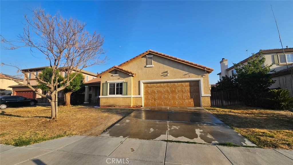 Welcome to 2182 Larkspur Ct located in the Equestrian Downs community, Single story currently a 4 bedroom Plus study/office and 1.75 bath, Built in 2005, Formal Living and Dining room, Kitchen with Stainless Refrigerator, Stove and top range Microwave, Granite Tiles throughout along with middle island for convenient seating, breakfast nook area looking out the backyard, opens to a Family room with Fireplace with windows throughout looking out to backyard with Natural lighting.Upgraded Vinyl plank flooring throughout. Currently using Master bedroom study as a 5th room/office. Fresh Paint throughout. House does need some TLC and new Sod. Great location and did I mention its on a Cul De Sac!