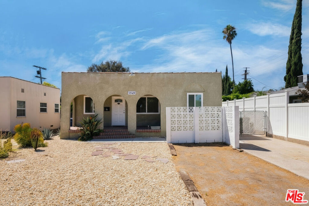 Welcome to this completely remodeled 2-bedroom, 1-bathroom charming home in Heart of NoHo. Enter into an inviting open floor plan that seamlessly connects the living area to the dining space and kitchen, perfect for both relaxed evenings and elegant entertaining. The kitchen boasts new, modern appliances, ample counter space, and stylish cabinetry. Both bedrooms are generously sized, light and bright, with ample closet space. One of the bedrooms features French Doors that open to the spacious backyard. The bathroom features updated finishes and a soothing blue tile shower/tub. For your comfort, the home is equipped with a modern A/C and heat split unit system, ensuring a pleasant environment year-round. Step outside to discover a spacious 6,114-square-foot (approx.) lot that offers endless possibilities. Whether you envision a lush garden, outdoor dining area, or a serene spot to unwind, this backyard is your canvas. The property also includes a detached 2 car garage with additional storage space. Property owner will provide a refrigerator or an allowance for tenant to purchase one. Nestled in the heart of North Hollywood on a tree-lined street, this home provides easy access to a variety of dining, shopping, and entertainment options, as well as easy access to public transportation.