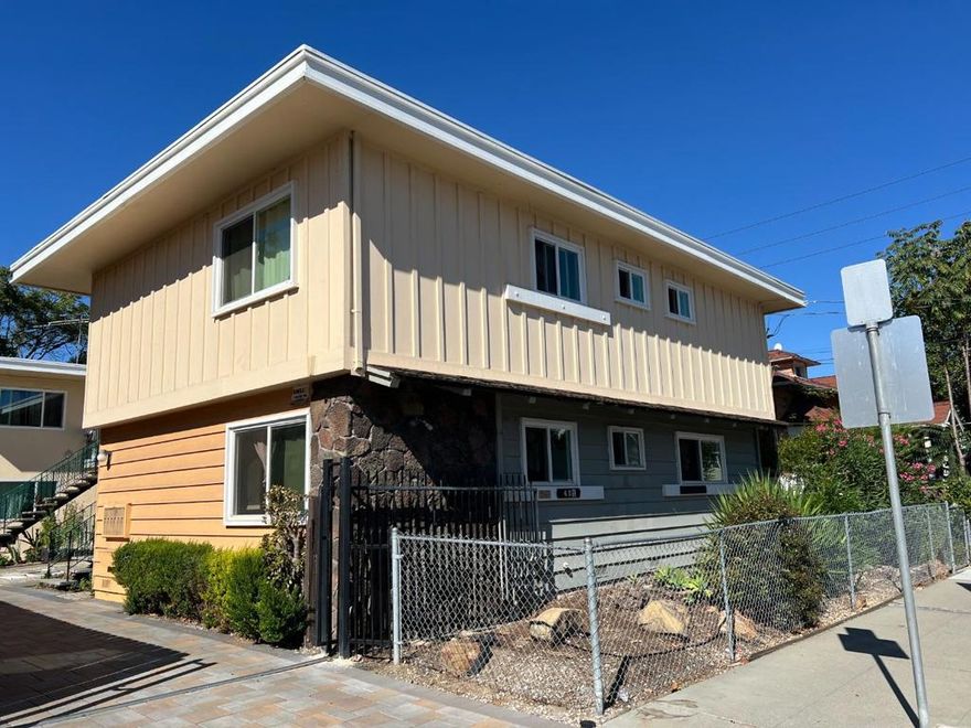 Exceptional turnkey investment property available at 431 E. Saint. John St., San Jose, which is located in the vibrant downtown San Jose, a few blocks from Japan Town, San Jose State University, nearly SAP Center, San Jose International Airport, etc.  This well-maintained multi-family property presents excellent income with high housing demand. Currently, the property is rented to long-term tenants and features six units, three with 2 bedrooms/1 bathroom, two with 1 bedroom/1 bath, one with 3 bedrooms/2 baths, and one storage room. On-site coin op laundry. New dual pane windows, fresh exterior paint, paver driveway, 6-car carport. This prime location offering residents convenient access to local attractions, shopping centers, restaurants, parks, schools, and many hi-tech employment opportunities with large employers like Adobe, Cisco, Zoom, Ebay, and Paypal, etc.