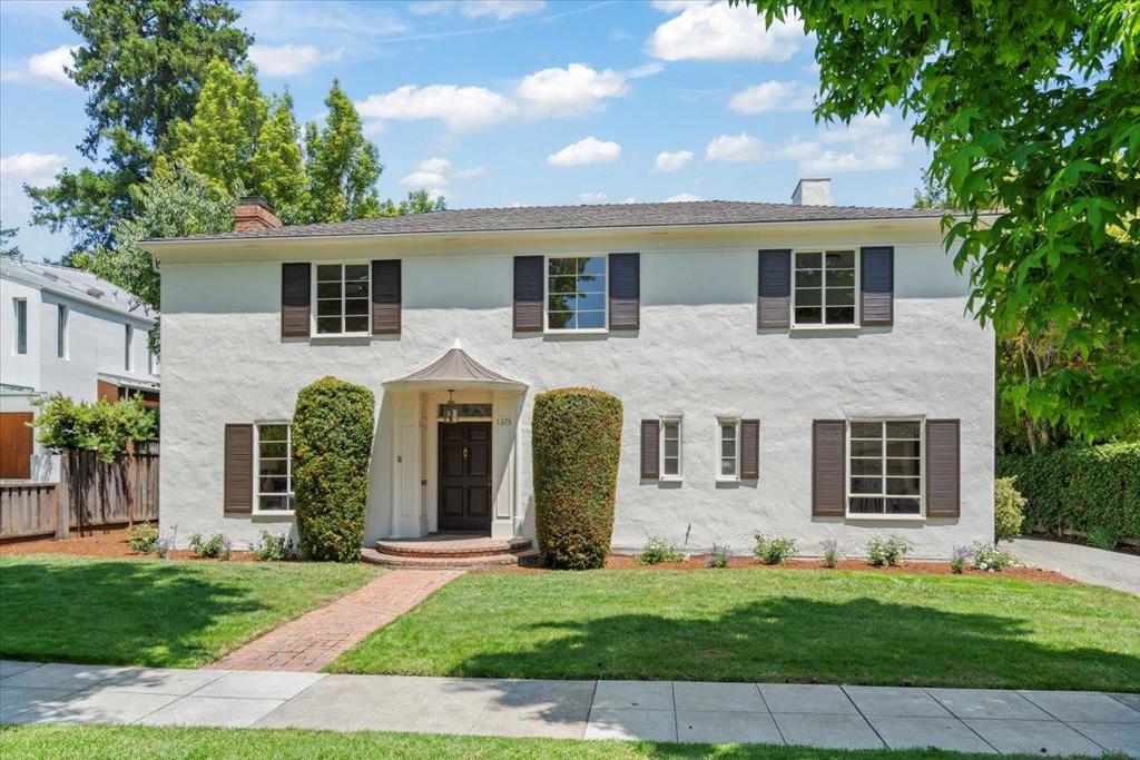 Offering an exceptional opportunity on one of the most coveted blocks in premier Crescent Park, this classic two-story home invites your personal vision. The gracious 3,072+/- sf floor plan features elegant formal living and dining rooms, accented by multiple sets of French doors opening to the serene and private backyard setting--perfect for entertaining and relaxation. Separate den (or 5th bedroom) offers versatility for use as a home office or guest quarters. Upstairs, the spacious layout includes four generously sized bedrooms, highlighted by the expansive primary suite with walk-in closet and charming sitting area. Fantastic 8,540+/- sf lot offers the utmost in privacy, serenity and unlimited potential. Enhancing the appeal of this special property is its close proximity to Eleanor Pardee Park, vibrant University Avenue shopping/dining, Stanford University and leading Silicon Valley tech companies. Enjoy access to top rated Palo Alto schools. Rarely available offering in an A++ location!