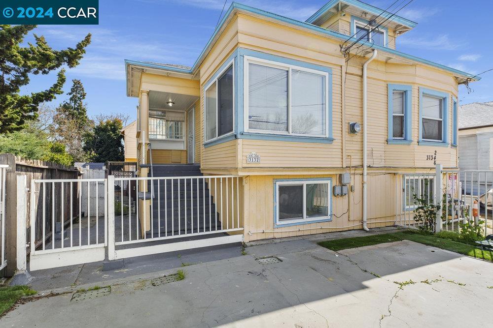 "Looking for a property that offers both a place to call home and an opportunity to generate income? This might be the perfect fit. This triplex listing includes units 3132, 3134, and 3136. Units 3134 and 3136 were constructed in 2009, while 3132, originally built in 1950, now features an attached brand-new non-conforming ADU. Additionally, two rear rooms of 3132 are currently rented as studios, providing extra rental income alongside the main unit. Conveniently located near I-580, shopping, and more, this property offers excellent potential."