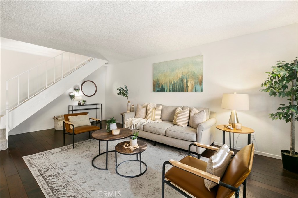 Welcome to 10472 Caminito Rimini. This turn-key, freshly painted, spacious, two-story condo in the Rancho Penasquitos neighborhood is the perfect place to call home. Upon entering, you are greeted with an open-concept floorplan which includes the living, dining and kitchen areas. Cooking and entertaining is easy to do in the bright, white kitchen equipped with great storage space. Relax after a long day in your upstairs retreat outfitted with two bedrooms, one updated bathroom, brand new carpeting, and generous closet and attic space. Just steps away is your detached, shared garage which includes parking for one vehicle, plenty of storage, and shared laundry facilities. The Penasquitos Villas is a quiet, family/pet friendly, well-maintained community surrounded by lush trees and landscape. The community boasts a sparkling pool and many grassy areas to run and play. Living in PQ means you have access to nearby hiking trails, community events and the award-winning Poway Unified School District. With its convenient location near the 56 and 15 freeways, you are just minutes from many dining, shopping and recreational activities. Don’t miss the opportunity to make this beautiful condo your own! VA Approved!!!
