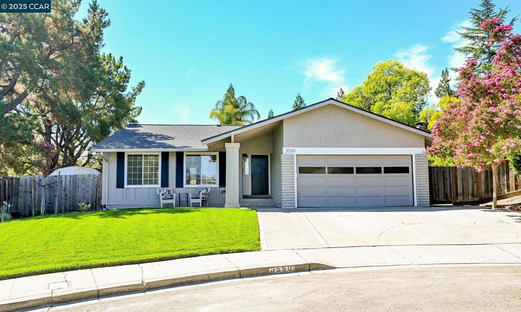 Wonderful location, location, location. At the end of a quiet culdesac. Single story. Turn key, shows like a model, move in condition. Family of the original owners have remodeled and upgraded. Gourmet kitchen, new quartz, cove recessed lights, cooktop, dishwasher, sink, faucet, includes refrig. New plush carpets, upgraded pads, baseboards, crown molding, two fireplaces. Shows beautifully. Resort like enormous backyard. Very quiet and private. Remodeled pool (2021) decks, and cement patio.(2025) Wonderful furnished gazebo with metal roof includes all Broyhill furniture shown. Landmark Certainteed Comp. Shingle roof (2023) Heat/AC (2018) Very well maintained. Wonderful long time neighbors. Ready for the next family!! OPEN HOUSE SATURDAY AND SUNDAY SEPT. 13 & 14 1-4pm