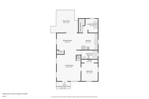 Tiny photo for 53480 Country Club Drive, Idyllwild, CA 92549 (MLS # 219155001DA)