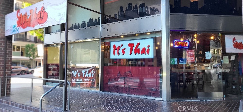 Well-Established Thai Restaurant for Sale.
A rare opportunity to own a well-established Thai restaurant located at the high-traffic corner of Wilshire Blvd and S. Bixel Street. This prime location offers excellent visibility to both vehicular and pedestrian traffic from all directions. Surrounded by numerous office buildings and residential apartments, the area provides a steady flow of potential customers throughout the day.
Significant upgrades were made in 2022, including the installation of a commercial kitchen hood designed for Asian-style cooking equipment—ideal for authentic Thai cuisine. Interior Features: Spacious dining area with flexible seating configuration; 9 two-seater tables, 6 four-seater tables, 1 five-seater table. Tables can be easily rearranged to accommodate larger parties. Outdoor Dining: Outdoor patio with seating for two four-seater tables.
Additional Features: Two restrooms, supporting eligibility for a beer and wine license. Temporary parking spaces available for pickup and delivery orders. This turnkey restaurant is ready for its next owner to continue or expand upon its success.
