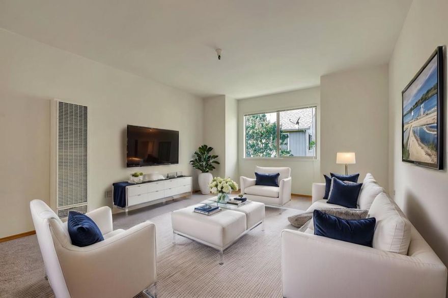 Are you a senior, looking for an affordable condo in a convenient location, in the heart of the county? Check this out! Vista Prieta is a senior, Measure J condo complex situated in Live Oak,  the "sweet spot" between City of Santa Cruz and City of Capitola. This clean, upstairs, single level condo is in great shape and ready to sell. Laundry facility is just down the hall, and a dedicated parking spot is included in the purchase. Use the community room to work on a puzzle or play cards with neighbors. NOTE: Some photos have been virtually staged - no furniture is included in sale or physically on site. PLEASE NOTE: This unit is reserved for a buyer(s) who is 62 or older AND qualifies to purchase under the current Measure J requirements. PLEASE CAREFULLY REVIEW THOSE REQUIREMENTS WITH YOUR REALTOR AND LENDER PRIOR TO VIEWING THE UNIT OR WRITING AN OFFER. Sorry, no investors. BUYER TO VERIFY ALL INFORMATION.