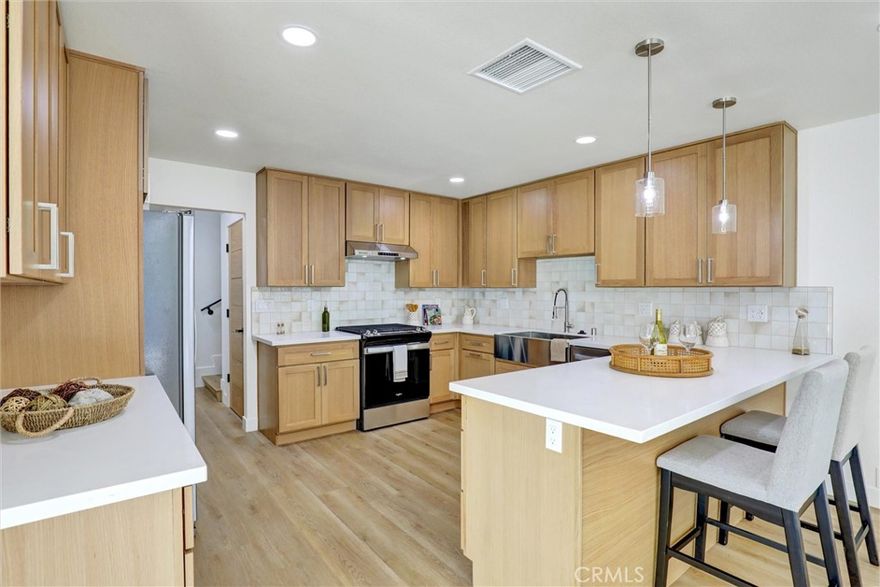 Stunning 4 Bedroom, 3 Bath Home in Highly Desired Walk-to-the-Beach Community, Beachwalk!
Welcome to this beautifully remodeled home located in an exceptional coastal HOA community just minutes from the beach. This spacious 4-bedroom, 3-bath residence features a completely updated interior, including a brand-new kitchen with modern cabinets, stainless steel appliances, and elegant finishes. Versatile open floor plan to be used as it suits your needs. New luxury vinyl flooring flows throughout the home, complemented by new interior doors and fully remodeled bathrooms with stylish, water-saving fixtures. Energy-efficient LED lighting brightens every room, creating a warm and inviting atmosphere. Nice size backyard for entertaining. Enjoy resort-style amenities with community pools and 2 clubhouses, sand volleyball court, beautiful greenbelts, plenty of guest parking, all within a short walk to the sand, shops, and coastal trails. Walking distance to top rated schools!
This move-in-ready home combines modern upgrades, comfort, and an unbeatable beachside lifestyle. Must see!