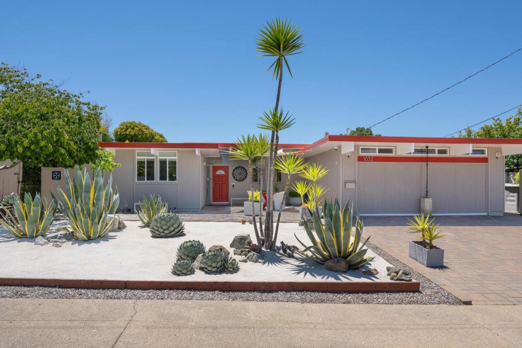 Architectural Gem with Panoramic Views in the Coveted Highlands Perched in the highly desirable Highlands neighborhood, this rare Eichler is a striking example of mid-century modern design elevated for contemporary living. With sweeping panoramic views and professionally designed landscaping, the home offers a serene retreat that seamlessly blends indoor and outdoor spaces. The well-designed floor plan features three private en suite bedrooms, each with its own entrance, secluded outdoor patio, and dusk-to-dawn lightingideal for hosting guests, multi-generational living, or income-generating opportunities such as Airbnb or extended stays. Thoughtfully updated and impeccably maintained, the home reflects pride of ownership and meticulous attention to detail. From timeless architectural lines to modern finishes, every element is curated for both comfort and style. Adding to its versatility is a permitted ~500 sq. ft. finished bonus area (not reflected in county records), perfect for a home office, creative studio, fitness room, or peaceful retreat. The garage has been converted to a flexible space and can be easily restored if desired. More than just a residence, this is a rare lifestyle opportunity in one of the regions most sought-after communities.