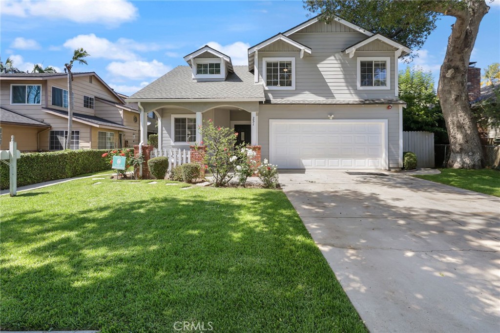 Significant price reduction!! Don't miss out on this incredible opportunity to own a beautifully landscaped triplex located just a few blocks to downtown Covina. Highly desirable layout with a 1,662 sf single-family Craftsman style front house (built new in 2002), which is completely detached from the two, 1 bedroom, 1 bath back units (253 & 255 Center), each approx 624sf, built in 1956. The front house features 4 bedrooms and 3 FULL bathrooms, with 1 bed & bath downstairs, perfect for guest quarters or mother-in-law suite. There is a two car attached garage, central air/heat, laundry room, tankless water heater, high ceilings with fire sprinklers, front porch and large private backyard! The back apartments each have an indoor laundry room, hardwood flooring, front awnings, their own garages (with access from the alley) and a shared front and backyard. The gorgeous topiary landscaping makes you feel like you're tucked away on a private estate, yet you're just a few blocks from downtown Covina shopping and restaurants and only 1 mile to the 10 freeway and Eastland shopping center! This triplex has been lovingly maintained and upgraded throughout the years. Recent upgrades include full exterior painting, new concrete in back parking area and walkway, and new roof installed on back units and garages. This property has a perfect layout for anyone who wants to live in the front house and rent the back, as they feel like two separate properties. Or, is also an amazing investment opportunity with in demand units with high rent potential. Per city of Covina planning, the back garages can be converted into an ADU for additional rental income!
