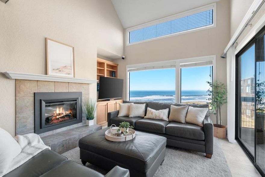 Breathtaking ocean views, charm, location... this Shorebirds beach home checks all the boxes! Enjoy watching the waves and marine life from nearly every room in this 3rd-floor, oceanfront condo. Nestled in the gated community of Pajaro Dunes, this home features 2 spacious bedrooms, a versatile loft, and 2 full bathrooms. The high ceilings fill the space with natural light, creating a seamless indoor-outdoor connection. The homes bright and inviting atmosphere makes it the ideal retreat for relaxing or entertaining. With its desirable location and appeal, this property is perfect for those seeking an investment property or a home by the ocean.