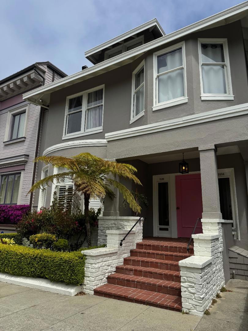Welcome to an extraordinary opportunity nestled on charming Clay Street. This unique two-unit building elegantly resides amidst exclusive multi-million dollar mansions, offering a refined living experience akin to a single-family home. With a spacious area of 3170 square feet, this beautifully renovated residence features four bedrooms and four bathrooms, ensuring ample space for comfort and privacy. A sophisticated design, enhances your everyday living. Enjoy shared parking and backyard, perfect for relaxation and entertaining. The property offers Parisian-style rooftop views of the iconic Golden Gate Bridge. Located on a Slow Street, the environment promotes leisurely strolls and a peaceful ambiance. Its proximity to the Presidio and the vibrant shops and culinary delights of Sacramento Street offers both tranquility and the excitement of urban living. Available furnished or unfurnished, this residence adapts to your personal style and needs. Ideal for individuals on long-term international assignments or those seeking a residence for a minimum of a year, this property offers an exceptional living experience. Discover the perfect blend of elegance and design in this prestigious San Francisco address, tailored to meet the needs of discerning residents.