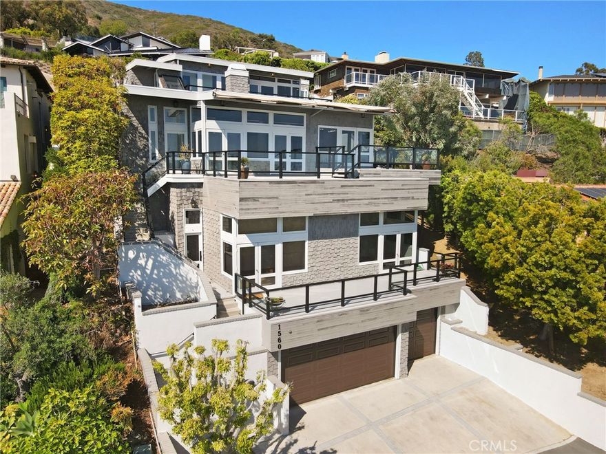 North Laguna Coastal View Estate| 5 Bed + Office | 5 Bath | 3,488 Sq Ft



Perched just above Emerald Bay, this rare North Laguna rental offers sweeping, unobstructed views from Palisades to South County. With 5 bedrooms, 5 bathrooms, an office, den, and nearly 3,500 sq ft of beautifully updated living space across three levels, this is an exceptional opportunity to live in one of Laguna Beach’s most sought-after neighborhoods.



Enjoy true privacy with a gated upper-level entry and private access road. The flexible layout includes four bedrooms on the top floor, expansive living, dining, and kitchen spaces on the main level, and two additional rooms below, perfect for an office, guest quarters, or gym. A convenient dumbwaiter connects the main and lower levels.



Take in breathtaking coastal and city views from three private decks. Ideal for entertaining, the home features a built-in BBQ, open living spaces filled with natural light, and seamless indoor-outdoor flow.



Additional features include in-unit laundry (washer/dryer included), forced air heating, two garage spaces, with EV connection, ample space behind each garage for an additional car, plus additional gated spaces at private entry above, an extremely rare find in Laguna on a single loaded street. 



Just minutes from world class beaches, galleries, shopping, restaurants,  and the 73 Toll Road, without the congestion of downtown traffic, this home offers the best of North Laguna living. Recently refreshed and move-in ready, it’s a one-of-a-kind lease opportunity that truly delivers.